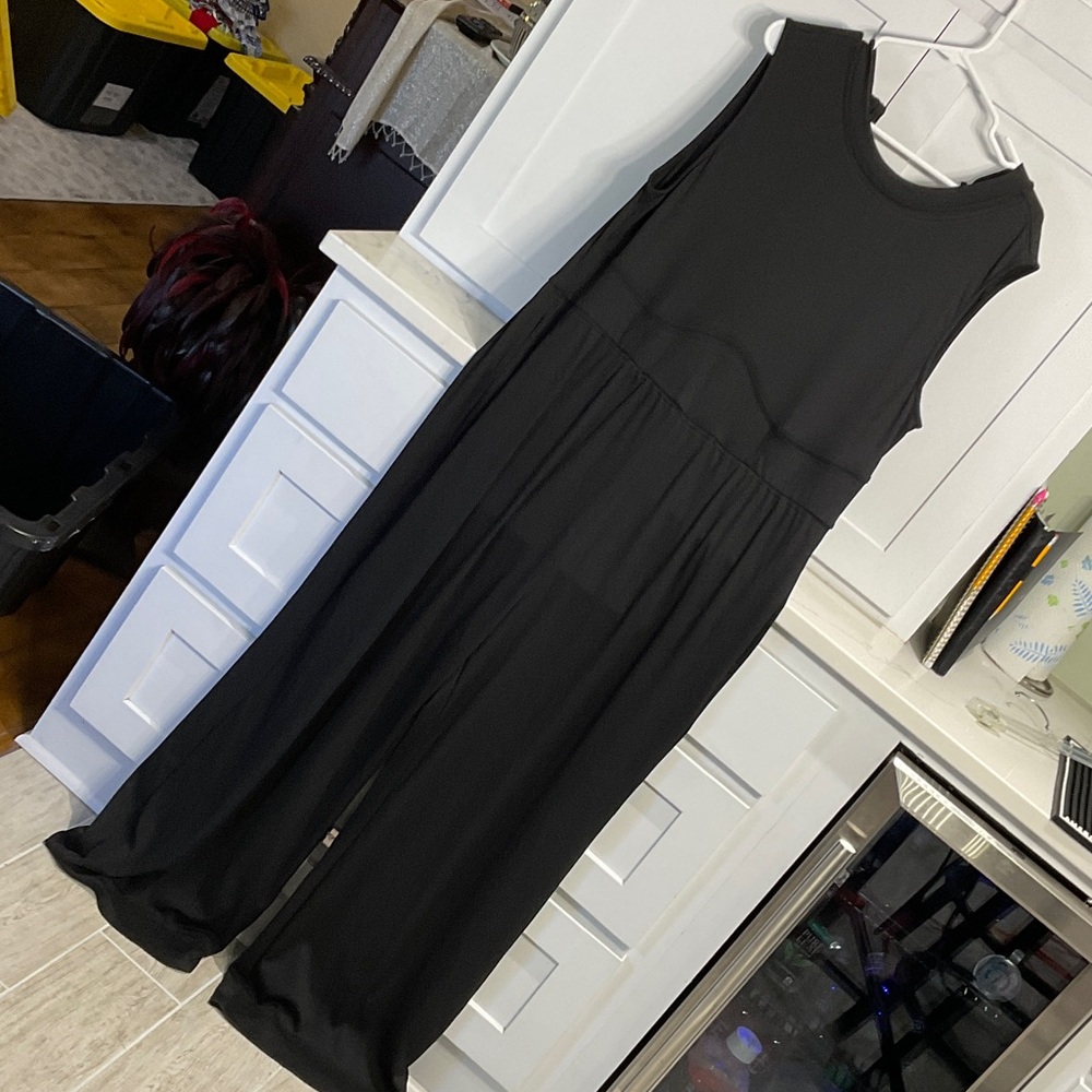 Cider Black Ribbed Knit Top